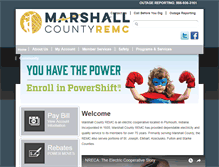 Tablet Screenshot of marshallremc.com